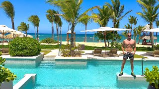 The Oceanfront Honeymoon Suite at Excellence El Carmen Punta Cana [upl. by Rickart]