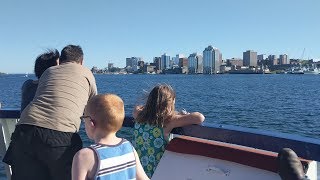 Ferry ride from Dartmouth to Halifax [upl. by Ahsiekin]