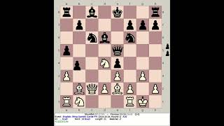 Stockfish 17 vs Frenzee 3519  English Wing Gambit chess [upl. by Bekha486]