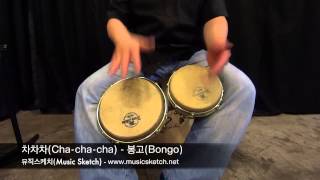 차차차Chachacha 리듬  끌라베Clave  봉고Bongo  콩가Conga [upl. by Osnerol]