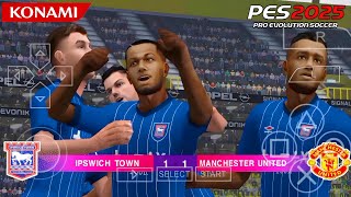 PES 2025 PPSSPP  BECAME A LEGEND eFootball PES 2025 PPSSPP [upl. by Malcom]