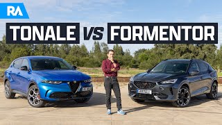 COMPARATIVO SUV Alfa Romeo Tonale e CUPRA Formentor [upl. by Esli]