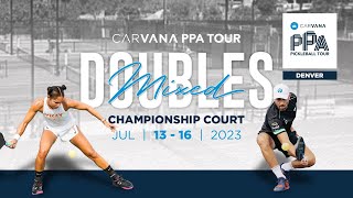 OH SNAP Denver Open Championship Court  Mixed Doubles [upl. by Dodds]