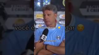 RENATO GAÚCHO NA SUA MAÍS PURA FORMA INCRÍVEL 🤣futebol [upl. by Egroeg]