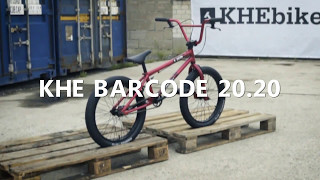 KHEbikes BARCODE 2020 BMX Complete red [upl. by Lelah740]