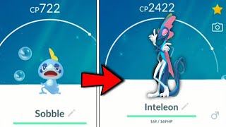 OMG 🤯 Sobble evolution pokemon go [upl. by Iives]