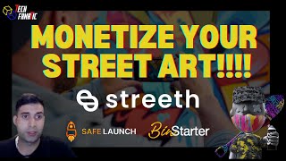 Streeth Worlds First NFT Marketplace for Street Art [upl. by Myer]