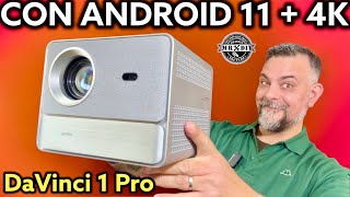 Economico ma molto valido Proiettore con smart TV android e con 4K netfix ecc Wanbo DaVinci 1 Pro [upl. by Janiuszck]