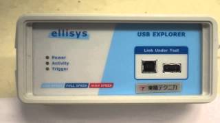 ELLISYS 200 USB Explorer 動作確認 [upl. by Arima]