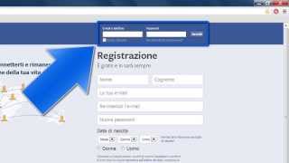 Come entrare ed uscire da Facebook Login Logout da Facebook  Corso su Facebook 314  PCabcit [upl. by Norval770]