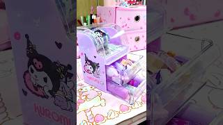 Kuromi Stationery Organizer 💜🔮 sanrio purple asmr [upl. by Nitsyrc202]