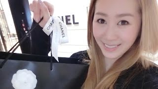 VLOG PICKING UP MY NEW CHANEL BOY BAG 2014 [upl. by Araiek]