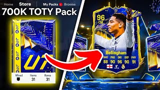 6 TOTYTOTY ICONS PACKED 🤯 700K EPIC TOTY PACKS  FC 24 Ultimate Team [upl. by Jana]