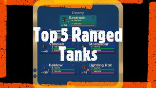 Top 5 Ranged Tanks in Loomian Legacy [upl. by Lladnarc]