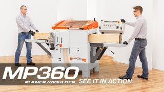 MP360 Foursided PlanerMoulder in Action  WoodMizer [upl. by Felecia]