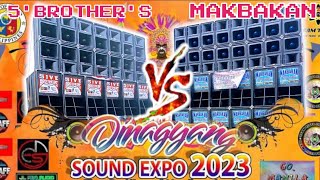 MAKBAKAN vs 5 BROTHERS DINAGYANG SOUNDS EXPO  Hala Bira Iloilo [upl. by Janet871]