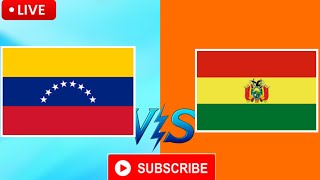 Bolivia vs Venezuela en vivo hoy en vivo Eliminatorias para el Mundial de FIFA 2024 [upl. by Amati]