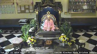 LIVE Broadcast  ISKCON Alachua Hare Krishna Temple [upl. by Eelorac38]