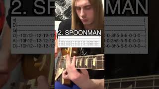 5 Iconic Soundgarden Guitar Riffs With Tabs [upl. by Oramug192]