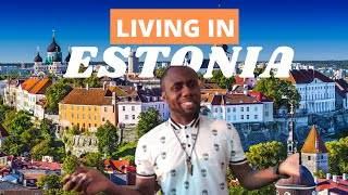 WHERE IS ESTONIA  LIVING IN ESTONIA  COST OF LIVING [upl. by Hillari]