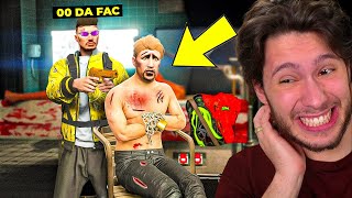 Fui T0RTURAD0 pelo CHEFE da FAVELA😨 gta rp [upl. by Sekoorb]