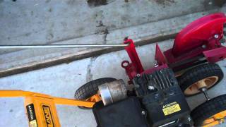 mclane edger with 35hp briggs [upl. by Yrdua]