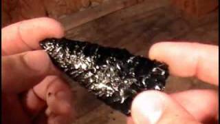 Flint Knapping Trade Secrets Vol 1  CREATING AN ISHI SHARP EDGE pt 2 [upl. by Gloria]