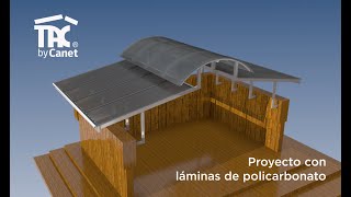 Instalación de láminas de policarbonato [upl. by Odnanreh512]