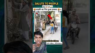 🤬लड़की का गिरा हुआ हरकत देख लो🤬।। humanity police viralvideo respecthumanity [upl. by Aiel]