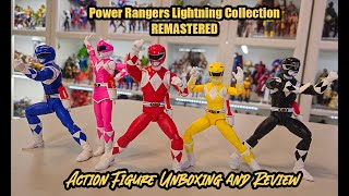 Are you serious Hasbro Power Rangers Lightning Collection Remastered Unboxing and Review [upl. by Ashia]