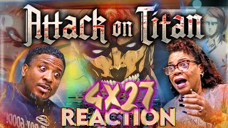 Attack On Titan 4x27 quotRetrospectivequot REACTION [upl. by Berky]