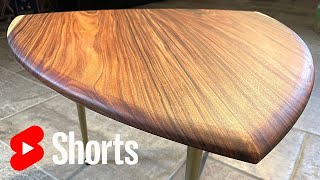 Shorts Reuleaux Triangle coffee table out of Santos Rosewood shapermade shorts [upl. by Marella790]