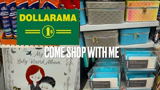 Come Shop With Me  Dollarama 🇨🇦  Walk Thru [upl. by Lasala]