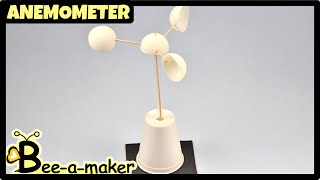 How to make an Anemometer  How an anemometer works [upl. by Egag664]