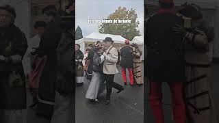 Old time dancers VilledieusurIndre Barrel Organ festival France [upl. by Bores779]