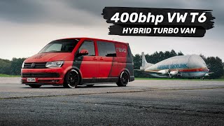 400bhp VW T6 Transporter  Hybrid Turbo Track Weapon [upl. by Shipley722]