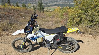 DualSport Ride in Colorado Husqvarna FE501s [upl. by Samot]