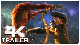 GODZILLA X KONG THE NEW EMPIRE quotKong Vs Skar King Fightquot  5 Minute Trailers 4K ULTRA HD NEW 2024 [upl. by Llerrem]