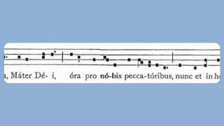 Ave Maria Antiphon Simple tone [upl. by Ihskaneem]