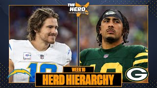 Herd Hierarchy Packers return Chargers bolt up to the Top 10 heading into Week 10  NFL  THE HERD [upl. by Carpet]