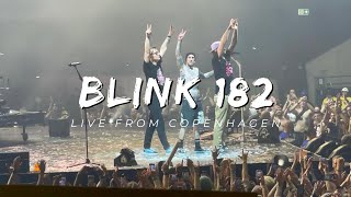 Blink 182 Live Reunion Tour FULL CONCERT I Royal Arena I Copenhagen Denmark I September 12 2023 [upl. by Rodablas426]