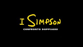 I SIMPSON 1991  2020 confronto doppiaggio [upl. by Ateuqirne655]