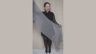 Styling The Simplest Shawl [upl. by Nomzzaj]