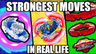 Learning the STRONGEST Beyblade Special Moves IN REAL LIFE [upl. by Christianity]