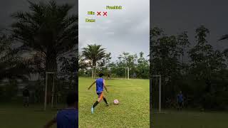 Freekick sidik vs Gundam shorts football skills soccer footballskills footballskills [upl. by Corella]