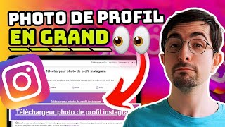 Comment voir photo de profil Instagram en grand [upl. by Merceer673]