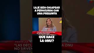 AGUSTIN LAJE HIZO COLAPSAR A PERIOZURDA LLA VLLC javiermilei [upl. by Ahsa912]