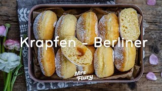 Flaumige Krapfen nach österreichischem Rezept  Faschingskrapfen  Berliner [upl. by Kingsbury]