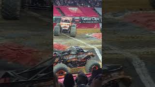 Grave digger vs terminal velocity [upl. by Amsaj]