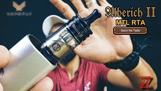 Alberich II MTL RTA by Vapefly full Review amp Build Tutorial  الجديد من فيب فلاي zamzamreviews [upl. by Yancey]